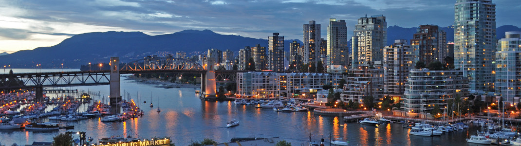 Vancouver gilt als eine der schönsten Hafenstädte weltweit.