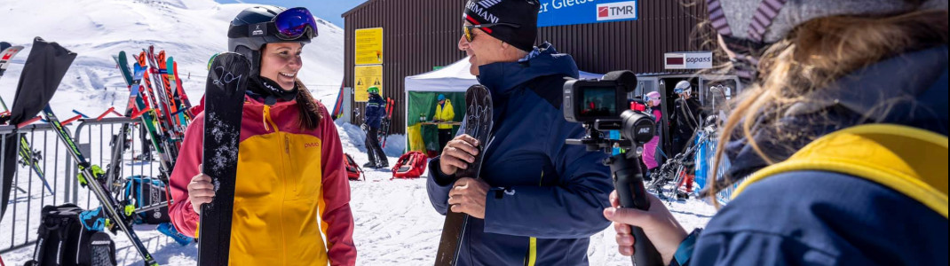 Im Interview mit dem WorldSkitest-Organisator Gerhard Brüggler.