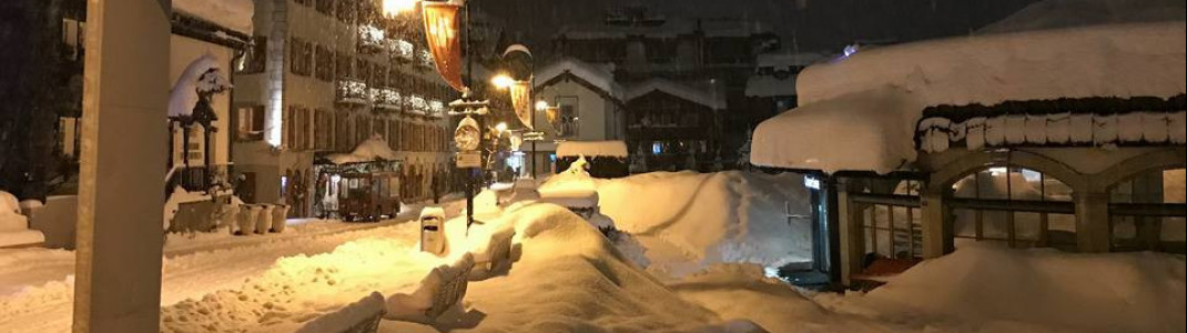 180 Zentimeter Schnee liegen im bekannten Skiort.