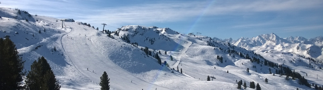 Perfekte Pisten und traumhafte Aussicht