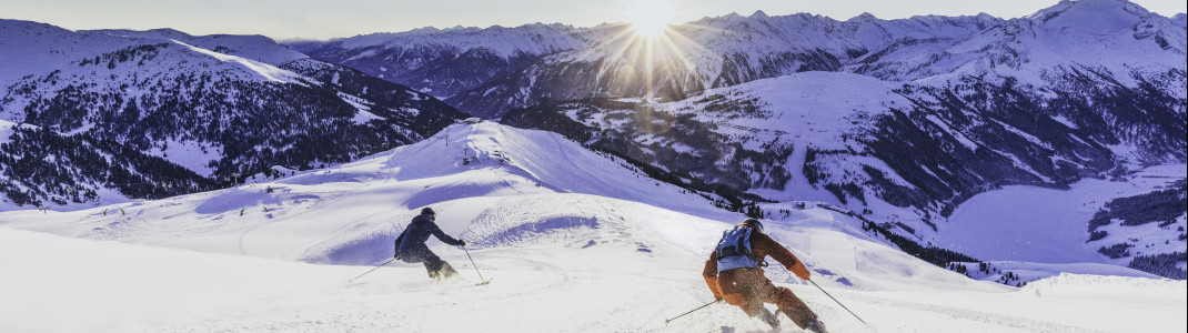 Die Zillertal Arena bietet 143 Abfahrtskilometer.
