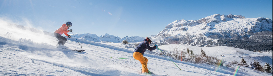 Alta Badia bietet 130 Pistenkilometer und ist Teil des Skiverbunds Dolomiti Superski.