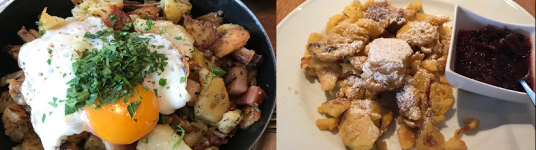 Deftig oder süß: Gröstl oder Kaiserschmarrn