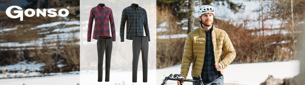 Gewinne eine Farradhose und ein Bikehemd von Gonso