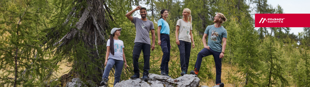 Gewinne eine Outdoorhose der Latit Serie von Maier Sports.