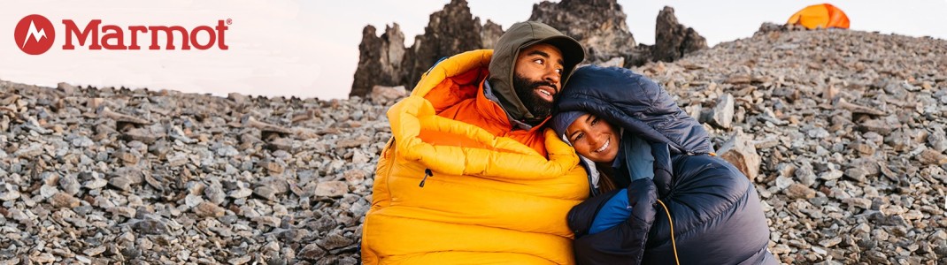 Gewinne einen Daunenschlafsack von Marmot