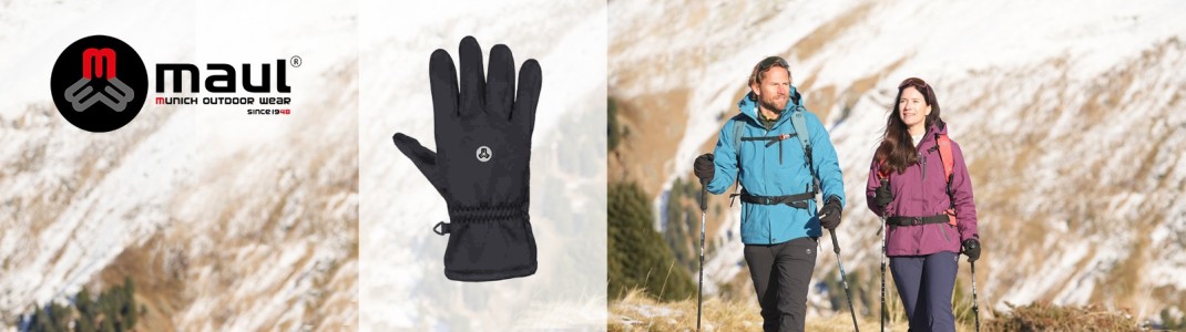 Gewinne jetzt einen Unisex Softshell-Handschuh von Maul!
