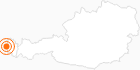 Webcam Panoramic view of the Hohe Kugel and the Rhine Valley from Feldkirch: Position on map
