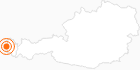 Webcam Panoramic view of the Hoher Kasten over Gisingen: Position on map