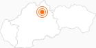 Webcam Zuberec: Janovky Ski Area – Western Tatras: Position on map