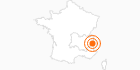 Webcam View of the Dent Parrachée: Position on map