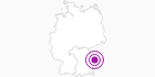 Accommodation Eisensteiner Hof in the Bavarian Forest: Position on map