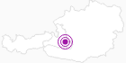 Accommodation Hotel Lebzelter Salzburg's world of sport: Position on map