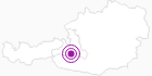 Accommodation Hotel Brunnhof in the Gasteinertal: Position on map