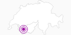 Accommodation Chalet Les Etoiles in Martigny - Les 4 Vallées: Position on map
