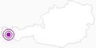 Accommodation Haus Christopherus at the Arlberg: Position on map