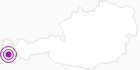 Accommodation Hotel Alpenrose in Montafon: Position on map