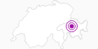 Accommodation Chesa Crest/Blatter in the Lenzerheide: Position on map