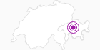 Accommodation Chesa Gravas/Gassmann in the Lenzerheide: Position on map
