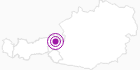 Accommodation Ferienhaus Friedenau in the Pillerseetal: Position on map