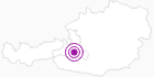 Accommodation Hotel-Pension Egger in the Grossarltal: Position on map