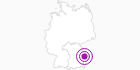 Accommodation Landhaus Keller in the Bavarian Forest: Position on map