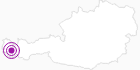 Accommodation Klostertaler Hof at the Arlberg: Position on map