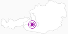 Accommodation Pension Frohsinn in the Gasteinertal: Position on map