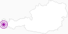 Unterkunft Haus Irma in der Alpenregion Bludenz: Position auf der Karte