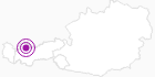 Accommodation Zugspitzblick in the Tyrolean Zugspitz Arena: Position on map
