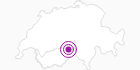 Accommodation Melchior in Brig / Aletsch: Position on map