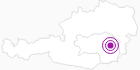 Accommodation Gasthof-Hotel Schwaiger in the Alpenregion Nationalpark Gesäuse: Position on map