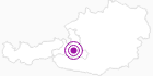 Accommodation Pension Dorfer in the Grossarltal: Position on map