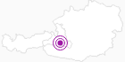 Accommodation Jagdhof Andexer in the Grossarltal: Position on map
