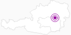 Webcam Brunnalm - Base Station Muldenlift in the East Styria: Position on map
