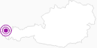 Accommodation Sonne Lifestyle Resort in the Bregenz Forest: Position on map