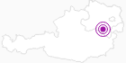 Unterkunft Gschaiderhof in den Wiener Alpen in Niederösterreich: Position auf der Karte