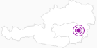 Accommodation Gasthof-Pension Paunger Styrian thermal spa region: Position on map