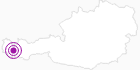 Accommodation Ski-Hotel Mondschein at the Arlberg: Position on map