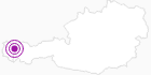 Accommodation Fewo Evi Klein in the Kleinwalsertal: Position on map