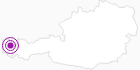 Accommodation Apart-Hotel-Garni Solaria in the Bregenz Forest: Position on map