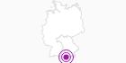 Accommodation Hausberg Hotel Bavarian Alps: Position on map