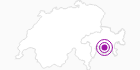 Accommodation Solaria in Savognin Bivio Albula: Position on map