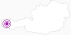 Accommodation Haus Anja at the Arlberg: Position on map