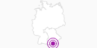 Accommodation Arabella Brauneck Hotel Bavarian Alps: Position on map
