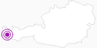 Webcam Top station Montafoner Kristbergbahn in the Alpenregion Bludenz: Position on map