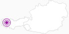 Unterkunft Hotel Walserberg in der Naturparkregion Reutte: Position auf der Karte
