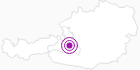 Accommodation WOHNEN by LIZZY ROHRMOSER Salzburg's world of sport: Position on map