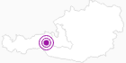 Accommodation Hotel Steiger**** in the Nationalpark Hohe Tauern: Position on map