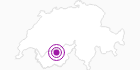 Accommodation chalet haidi in Crans - Montana: Position on map